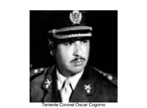 Teniente Coronel del Ejército Argentino Oscar Lorenzo Cogorno